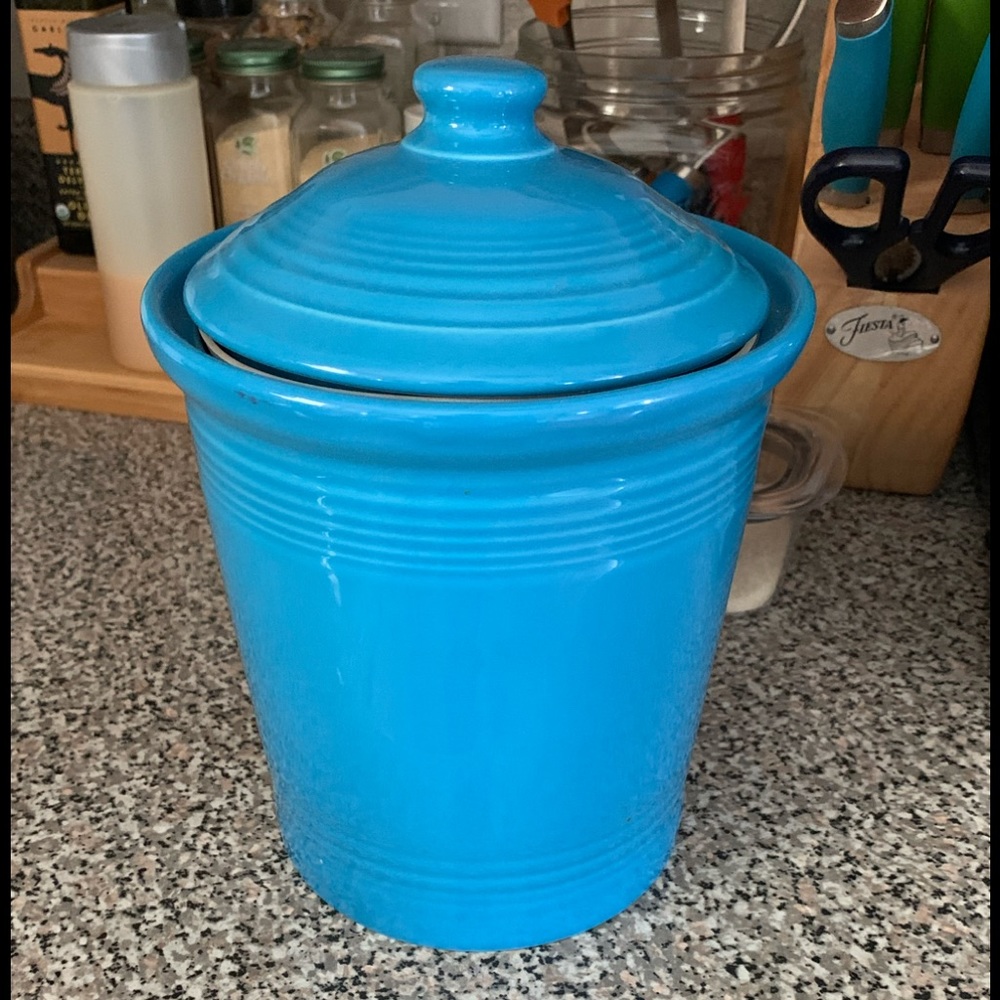 Fiesta blue canister